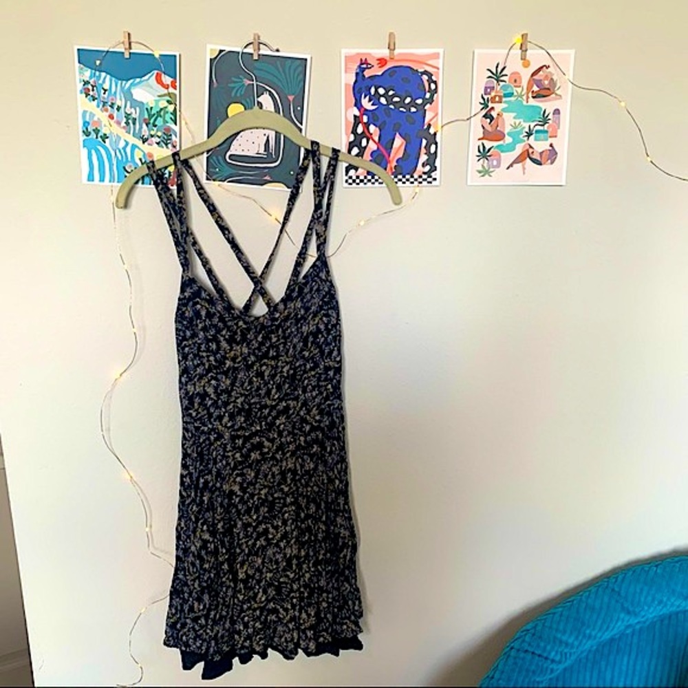 Kimchi blue strappy mini dress